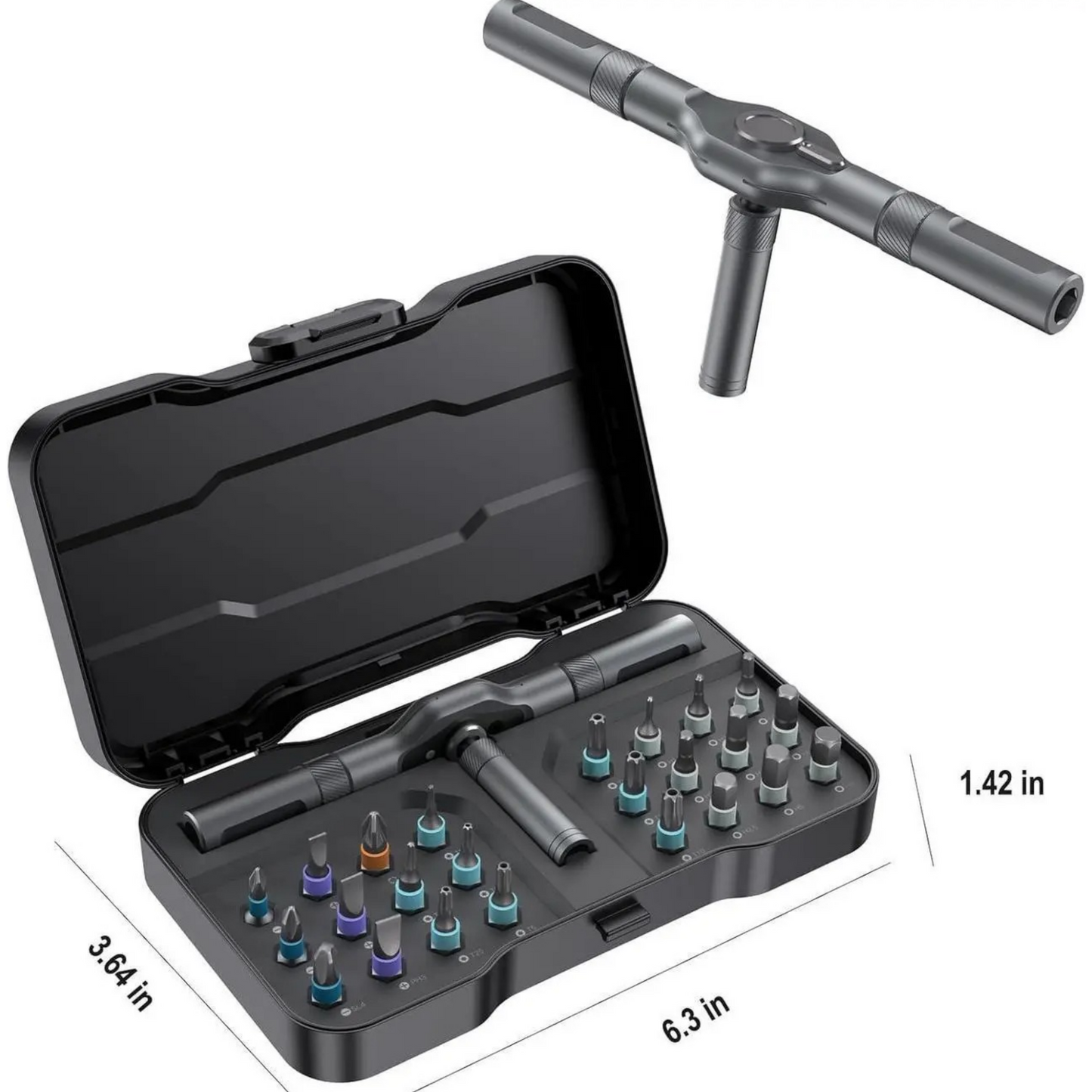 24-in-1 Ratchet Screwdriver Set – Multifunctional Household Tool Kit