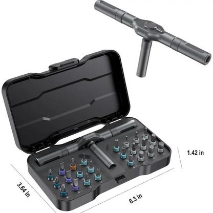 24-in-1 Ratchet Screwdriver Set – Multifunctional Household Tool Kit