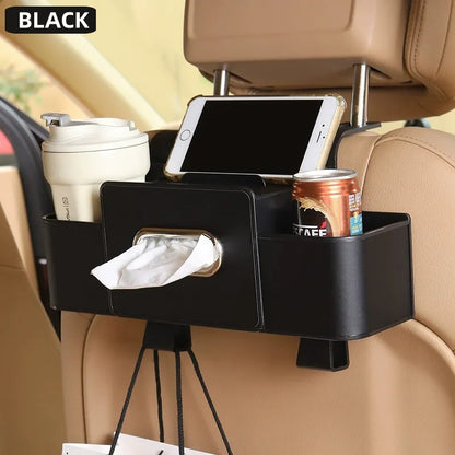 3-in-1 Car Backseat Organizer – Keep Your Ride Clean & Organized!