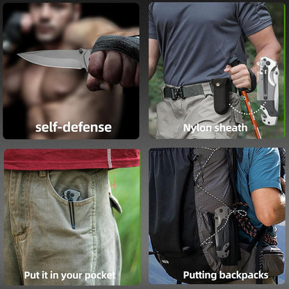 BM 5-in-1 Survival Folding Tool Multitool