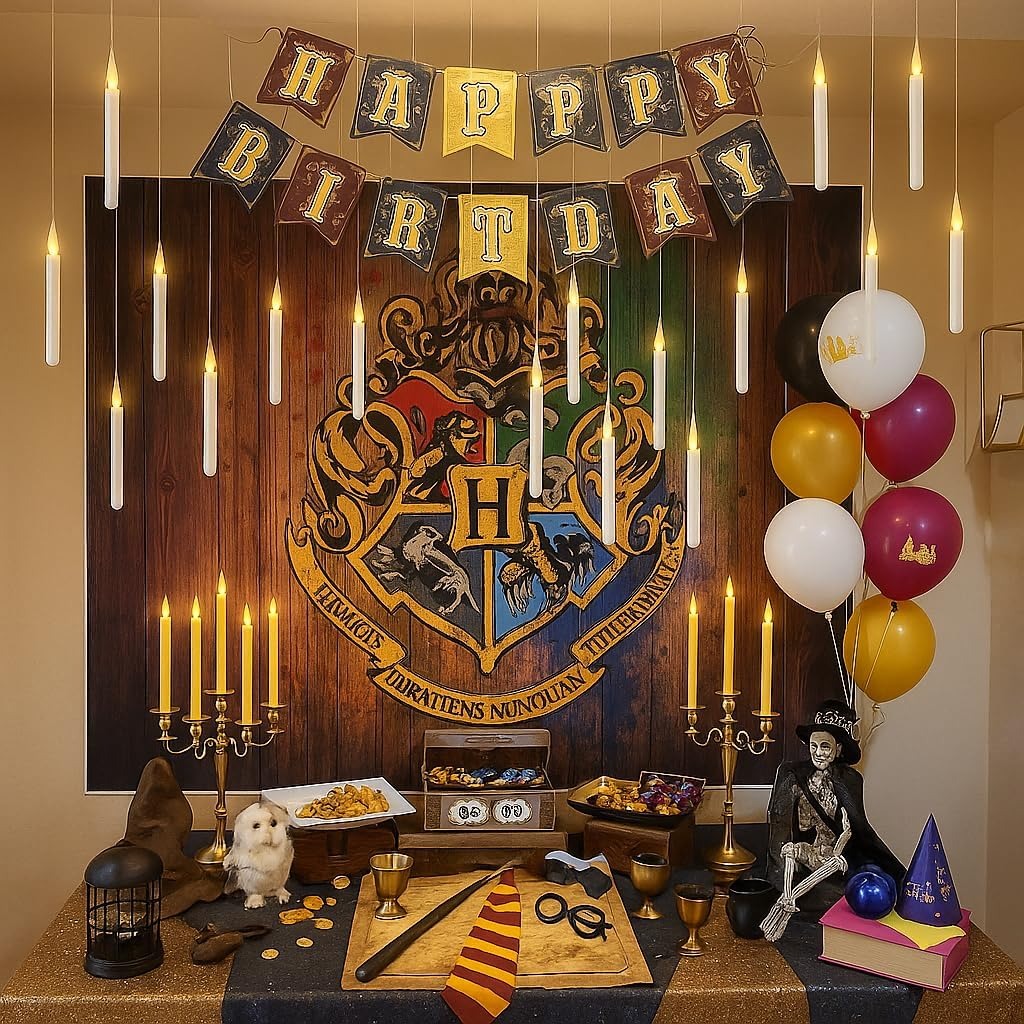 👻 Halloween Magic Floating LED Flameless Candles 🎃