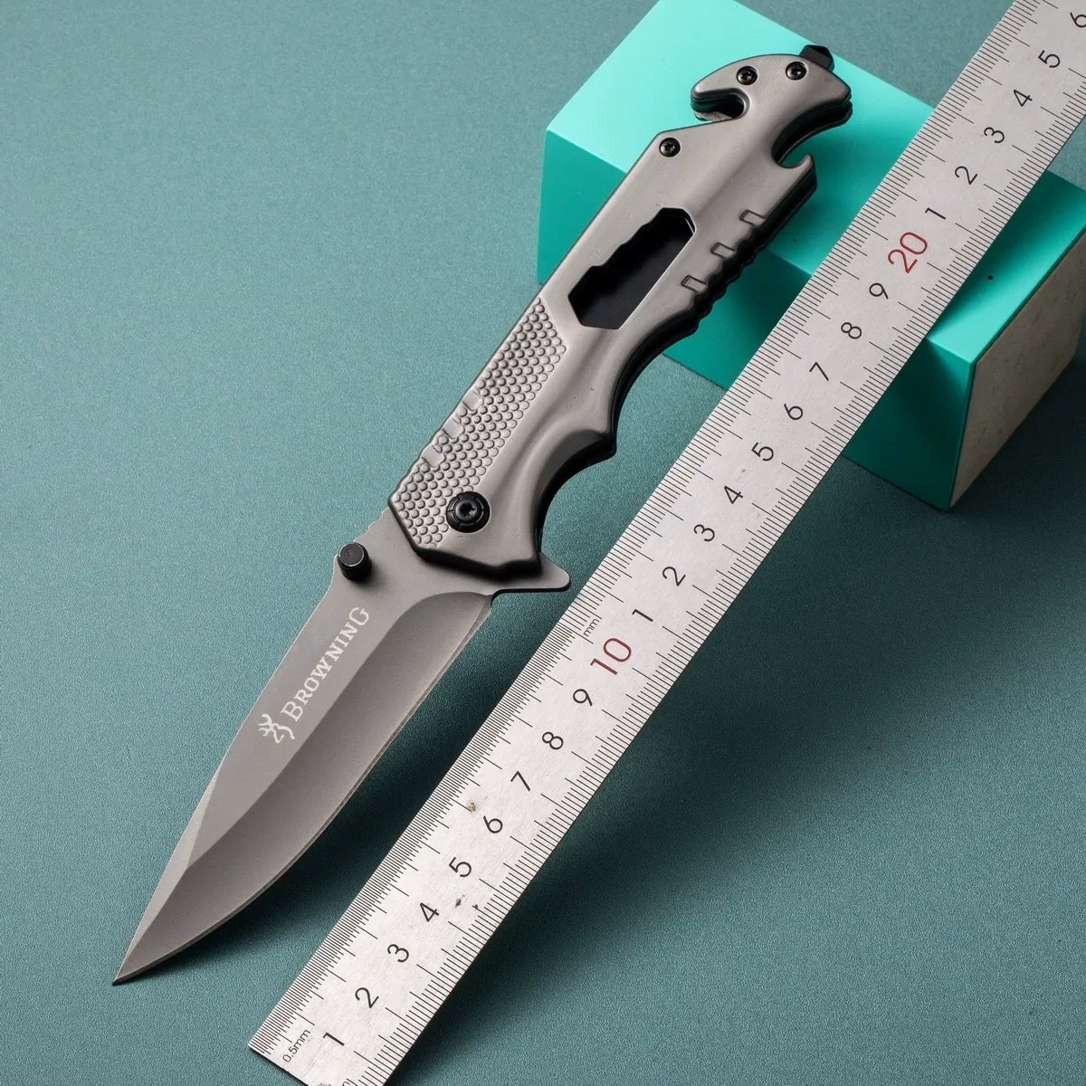 BM 5-in-1 Survival Folding Tool Multitool