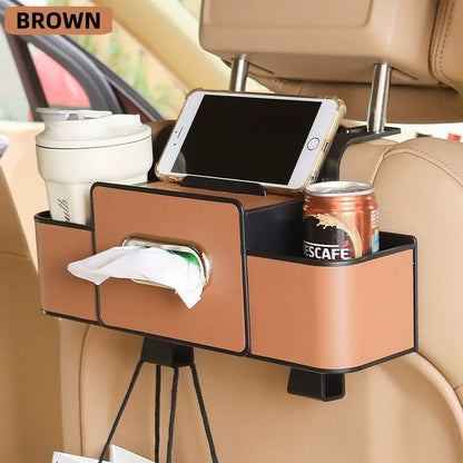 3-in-1 Car Backseat Organizer – Keep Your Ride Clean & Organized!