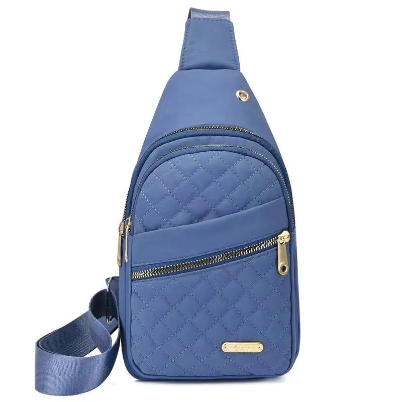 Solid Color Quilted Fanny Pack — Chic, Spacious, and Ready for Anything