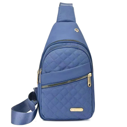 Solid Color Quilted Fanny Pack — Chic, Spacious, and Ready for Anything
