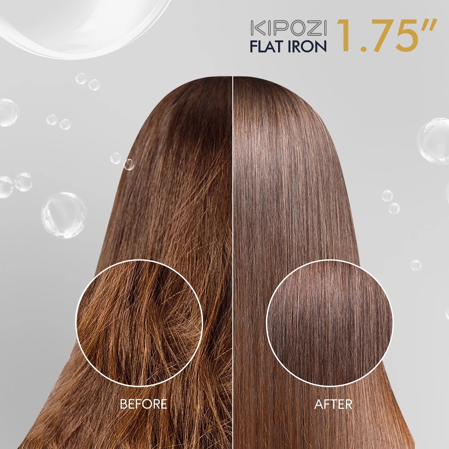 1.75" Hair Straightener – Salon-Sleek Hair in Minutes!