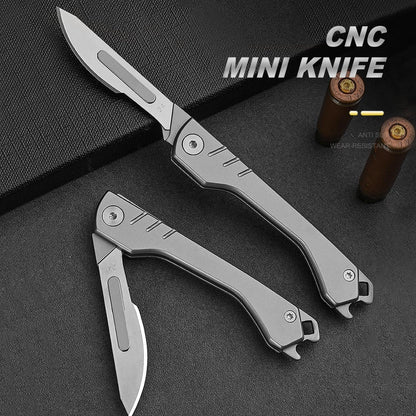 ⚔️Folding Scalpel Tool with 10pcs Replaceable Blades