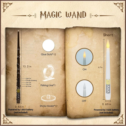 👻 Halloween Magic Floating LED Flameless Candles 🎃