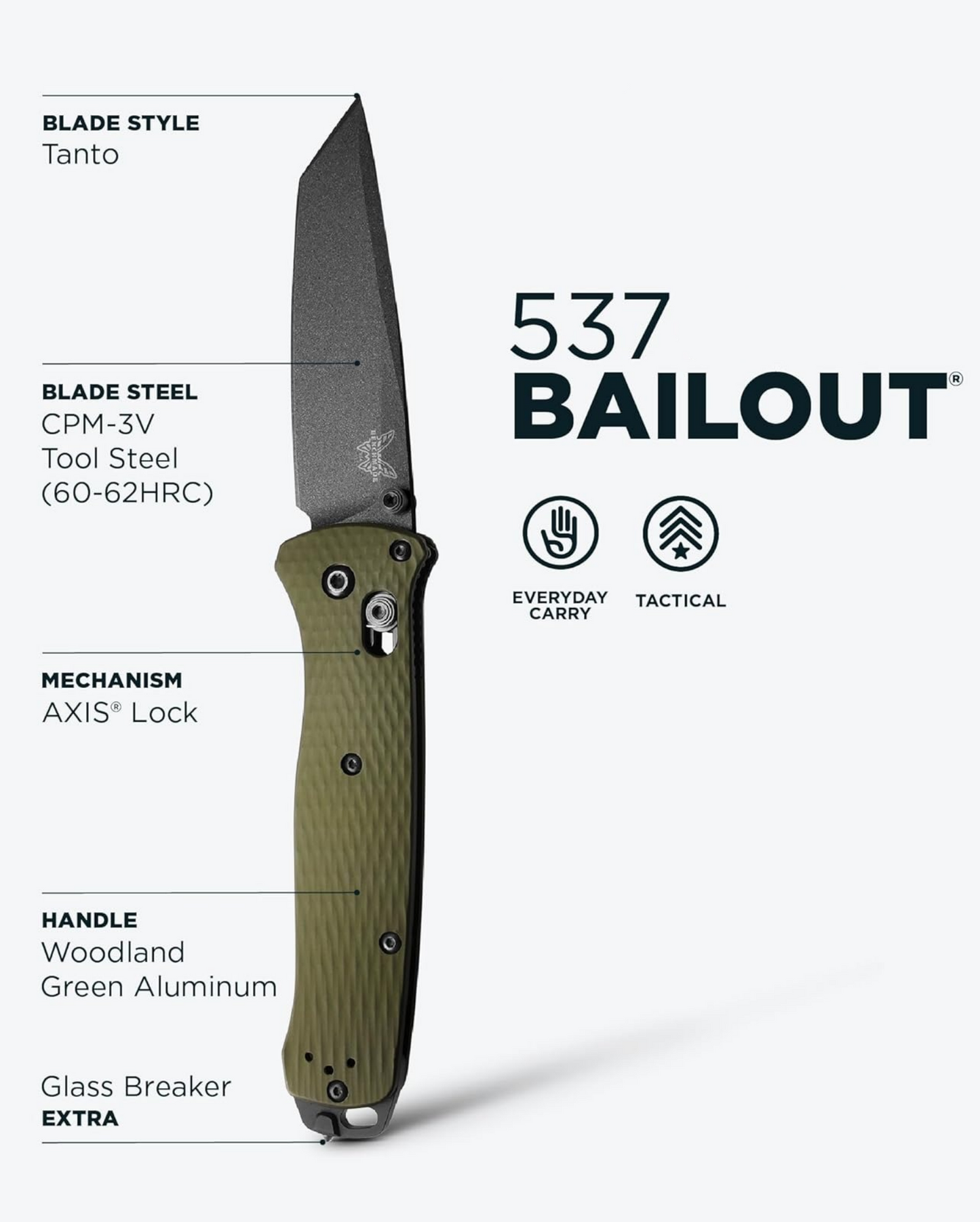 BM 537 Folding Tool – Precision, Power & Everyday Strength