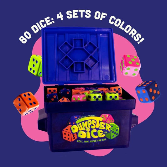 Dumpster Dice – The Fastest, Funniest Family Dice Game of the Year!