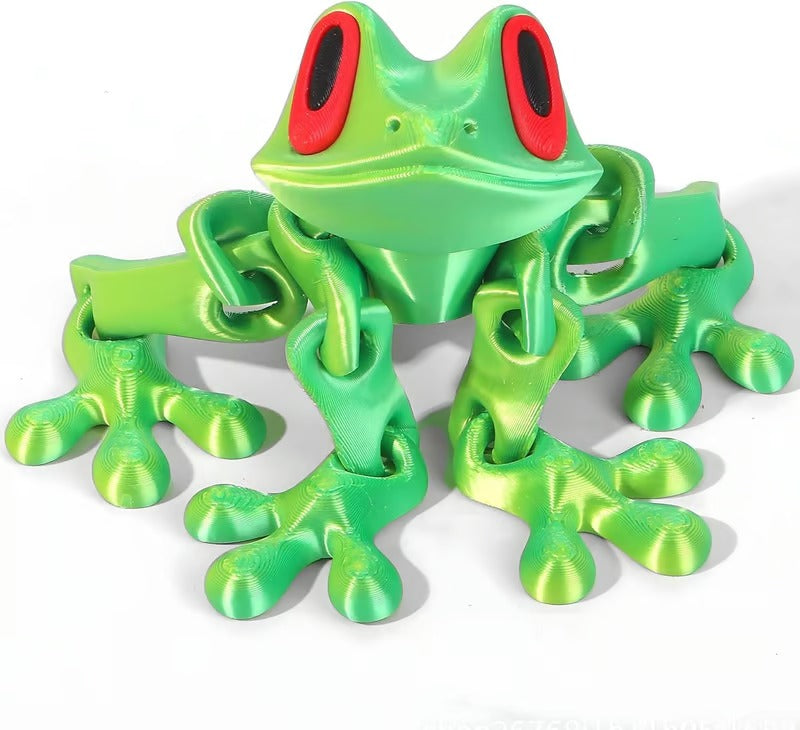 🐸 3D Printed Magnet Frog – Fun, Quirky & Collectible!