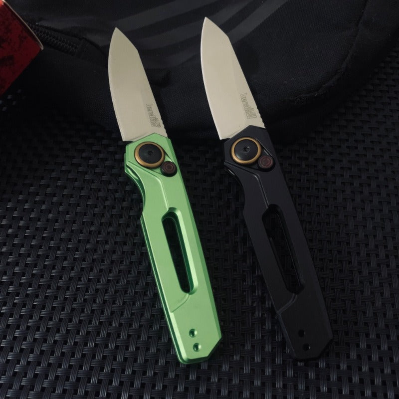 Spring Assist Button Lock 7550 Stainless Steel