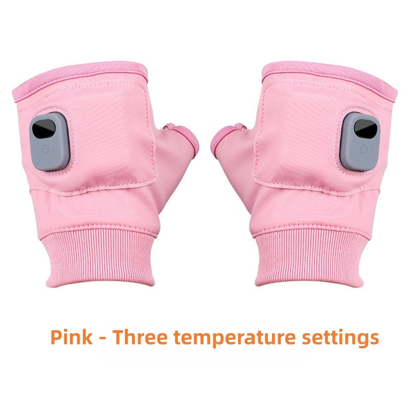 USB Rechargeable Heated Gloves – Smart Winter Warmth