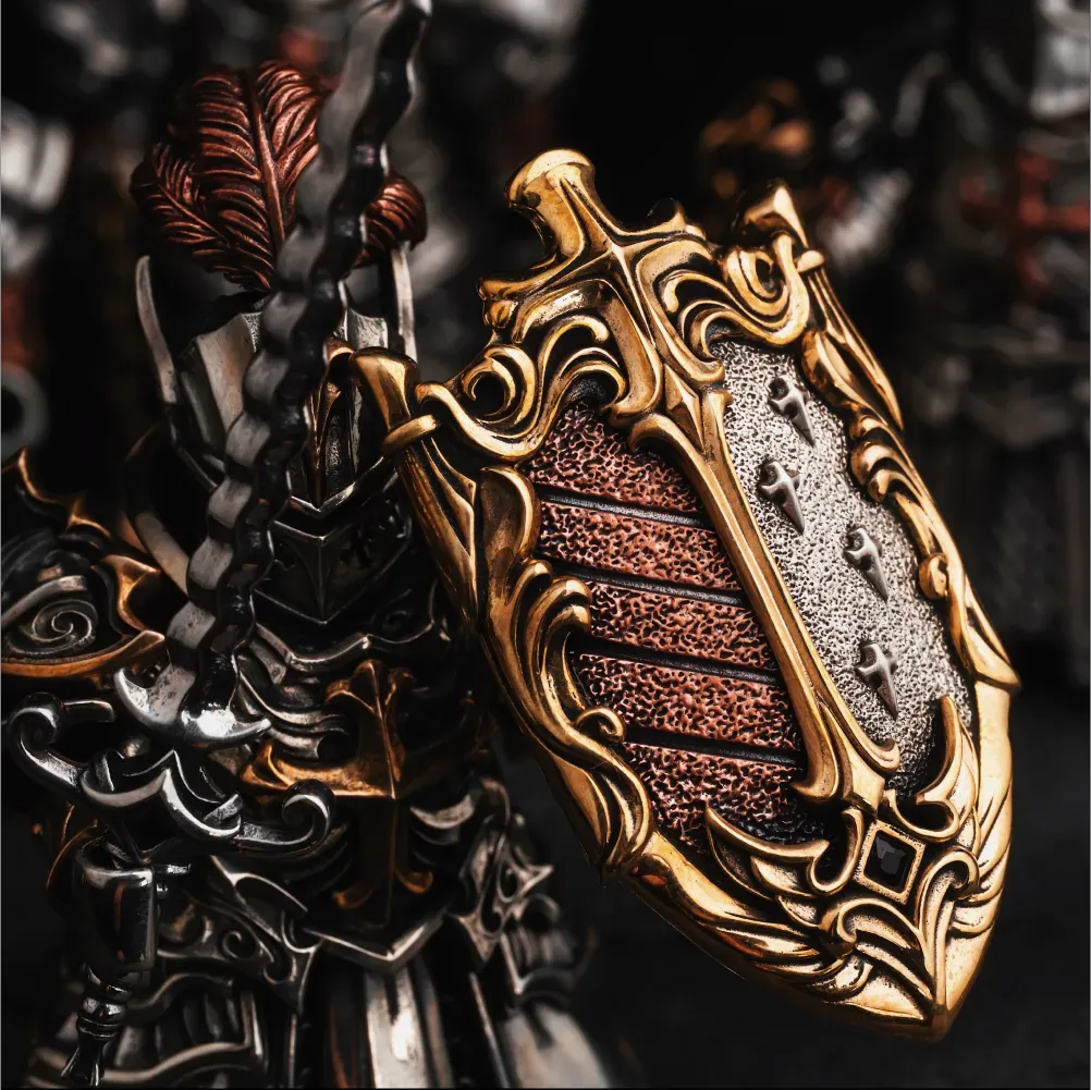 Crimson Templar – Epic Paladin Desk Statue