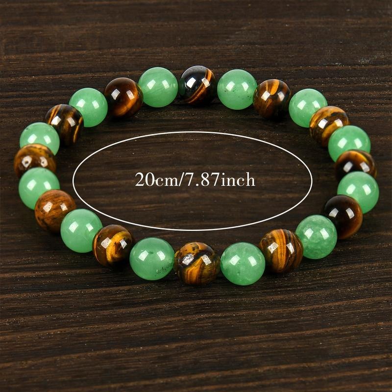 Arpurraina Money Magnet Bracelet – Green Aventurine & Tiger Eye
