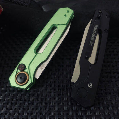 Spring Assist Button Lock 7550 Stainless Steel