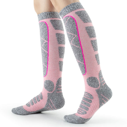 Rechargeable Electric Heated Socks with 2200mAh Power Bank – Winter Foot Warmers