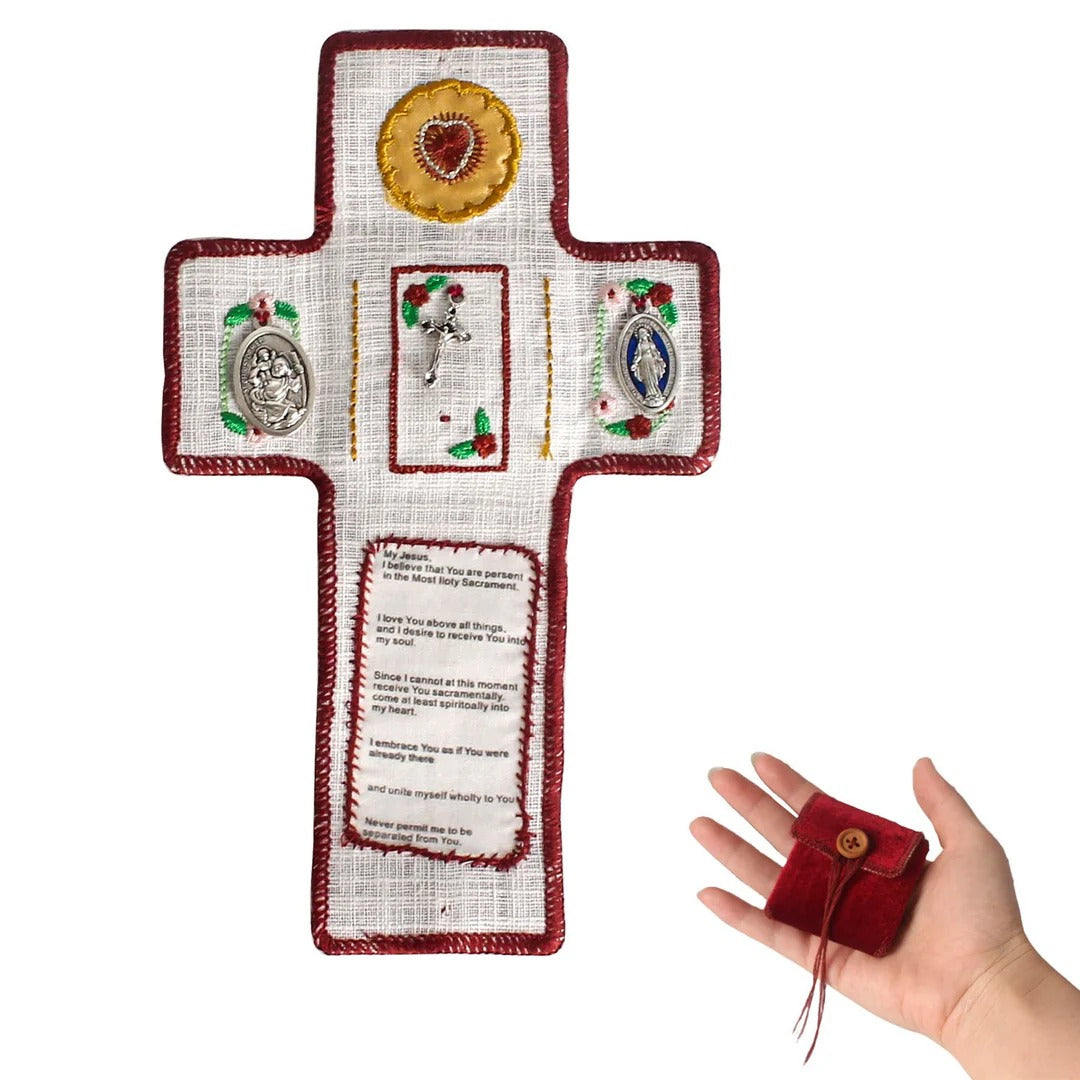 Christianartworkshop Classic Style Handcrafted Pocket Shrine
