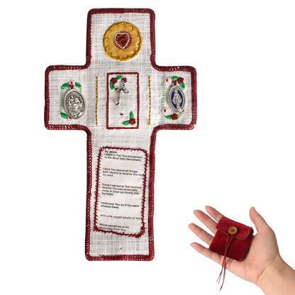 Christianartworkshop Classic Style Handcrafted Pocket Shrine