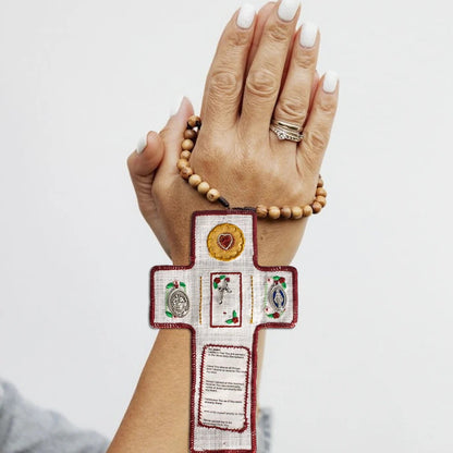 Christianartworkshop Classic Style Handcrafted Pocket Shrine