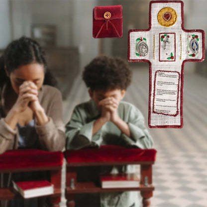 Christianartworkshop Classic Style Handcrafted Pocket Shrine