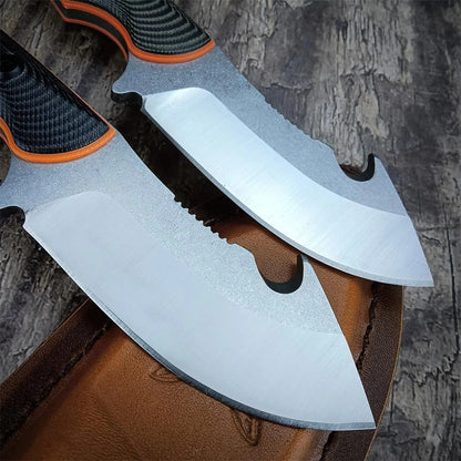 ⚔️BM 15018 Hunt Saddle Mountain Skinner with Leather Sheath