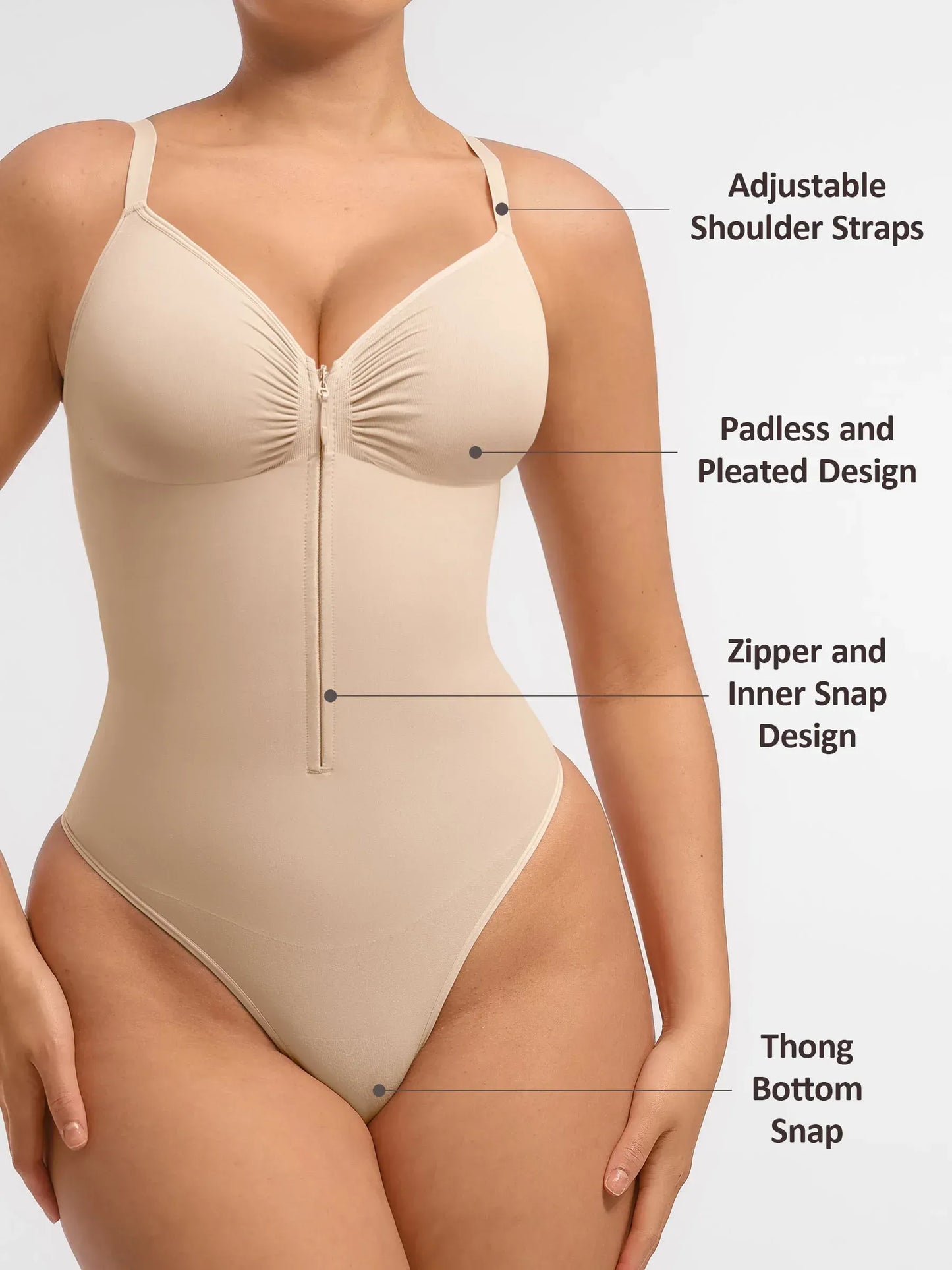InMivo Seamless Shaping Jumpsuit – Tummy Tuck & Smooth Curves