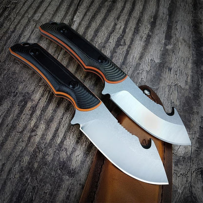 ⚔️BM 15018 Hunt Saddle Mountain Skinner with Leather Sheath
