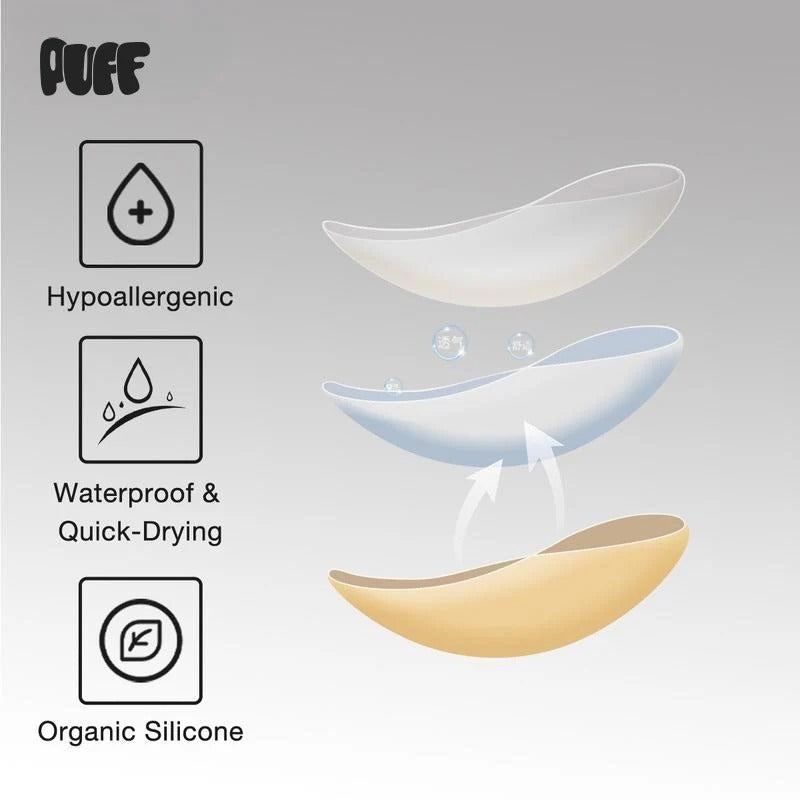 Push-up Sticky Bra – Waterproof & Sweat-proof, Reusable（2PCS)