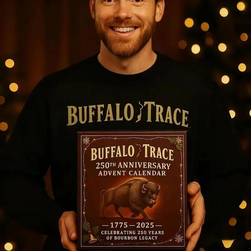 2025 Mini Whiskey 3D Christmas Calendar Blind Box – 24 Days of Festive Fun & Whiskey Spirit Décor Gift