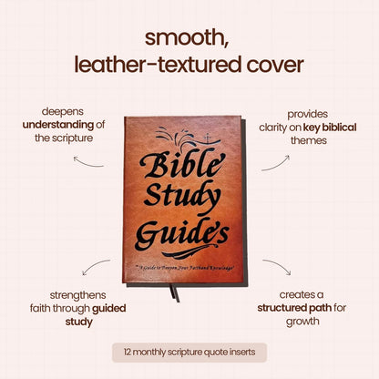 Bible Study Guides Notebook✨
