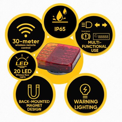 Wireless Trailer Lights Kit — Light Up Your Hauling, Anywhere!