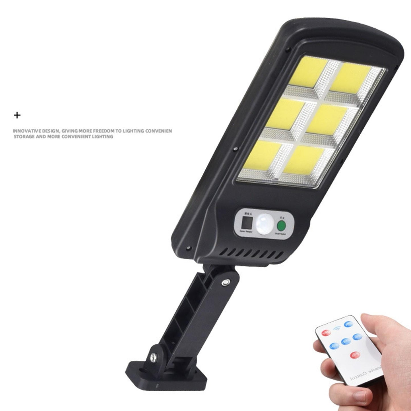 🌞 Solar Powered Street Light – Brightness That Fits Your Needs