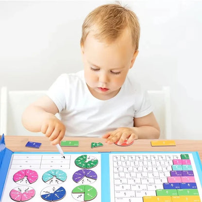 Magnetic Fraction Puzzle – Learn Math Through Play