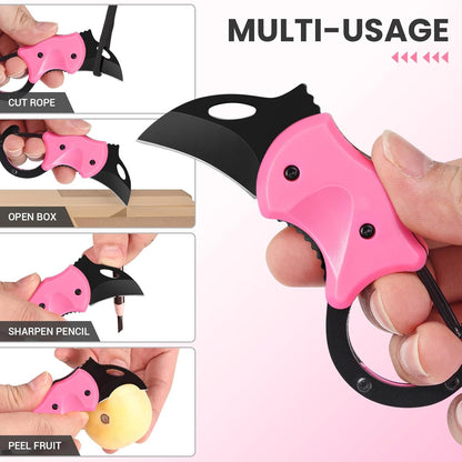 Pink Pocket Blade – Style Meets Strength in Your Pocket!