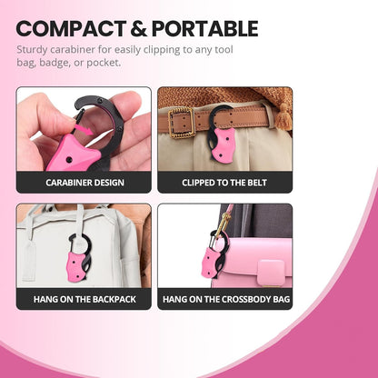 Pink Pocket Blade – Style Meets Strength in Your Pocket!