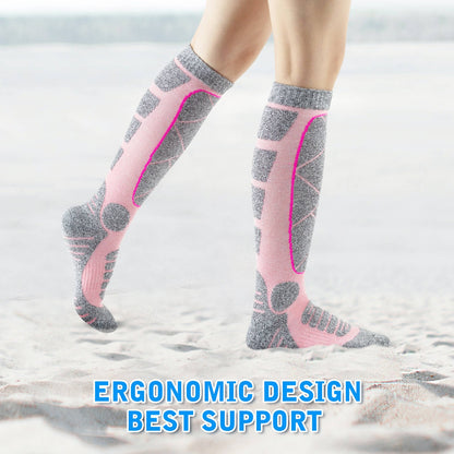 Rechargeable Electric Heated Socks with 2200mAh Power Bank – Winter Foot Warmers