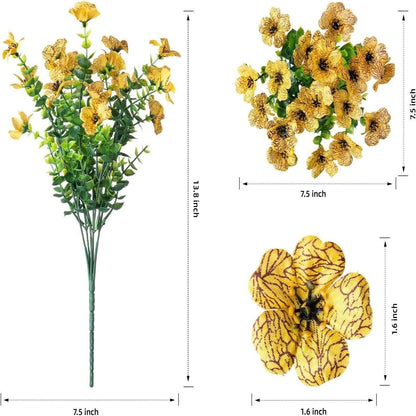 🌼 Artificial Flowers for Outdoor Decoration