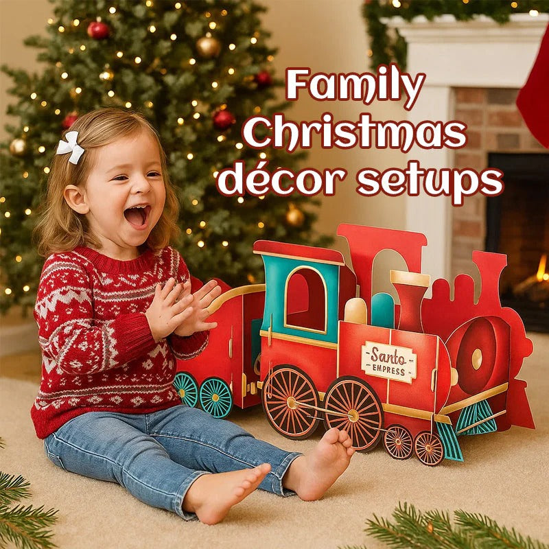 Christmas Gift Train Decoration – Bring Festive Magic Home🎁🚂