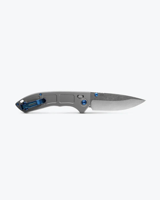 ⚔️BM 748 Narrows 3.43" M390 Drop Point Blade Titanium Handle