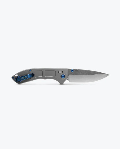 ⚔️BM 748 Narrows 3.43" M390 Drop Point Blade Titanium Handle
