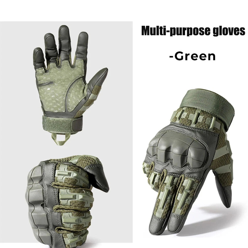 Tactical Thicken Hard Knuckles Gloves