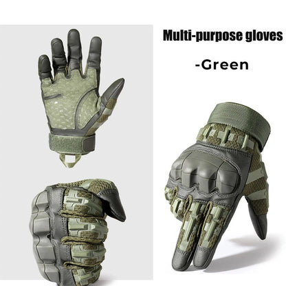 Tactical Thicken Hard Knuckles Gloves