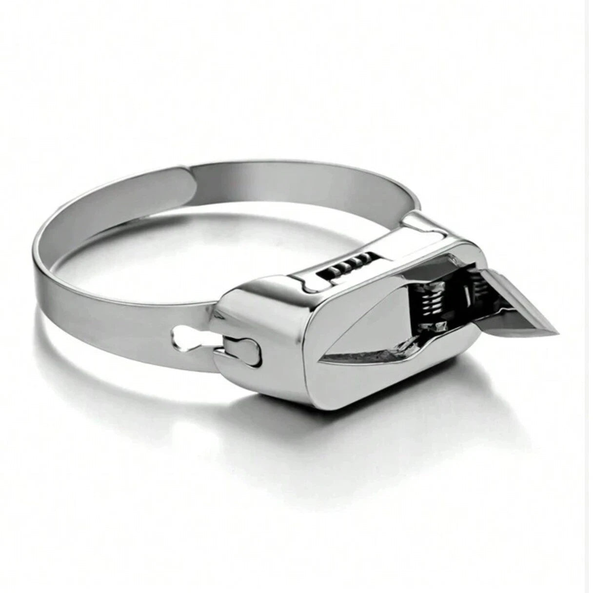Stylish Stainless Steel Self Defense Ring