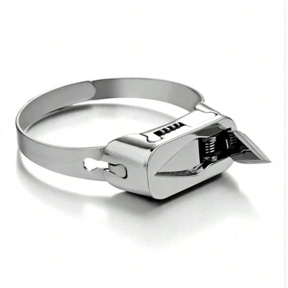 Stylish Stainless Steel Self Defense Ring