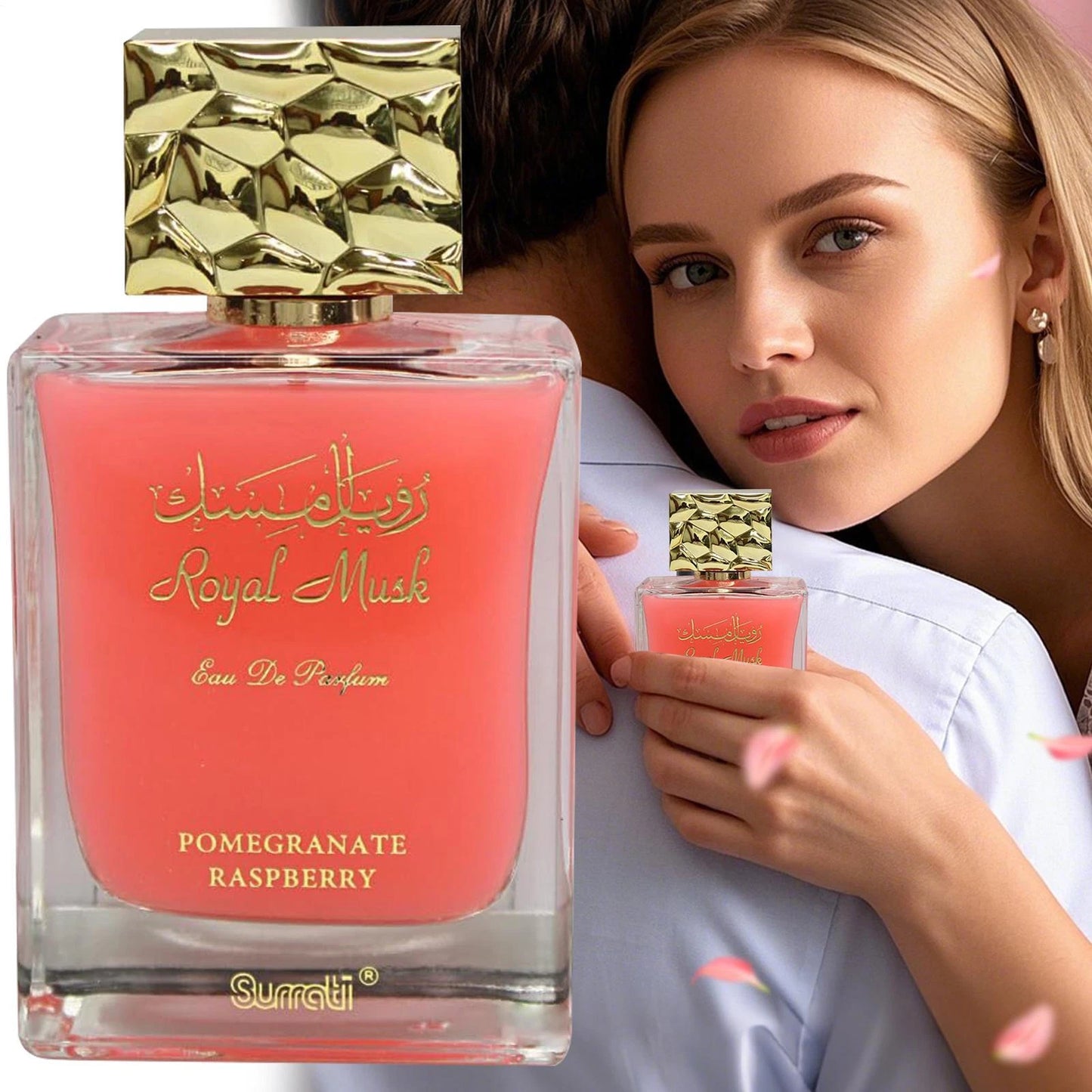 Royal Musk Pomegranate Raspberry Eau de Parfum for Women🌹