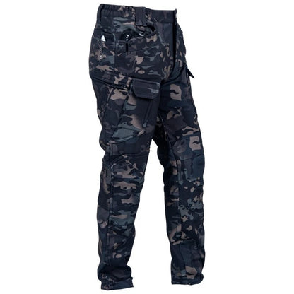 Men Waterproof Warm Fleece Pants for Outdoors