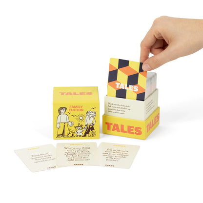 TALES Family Edition - 150 Conversation Cards for Family Games