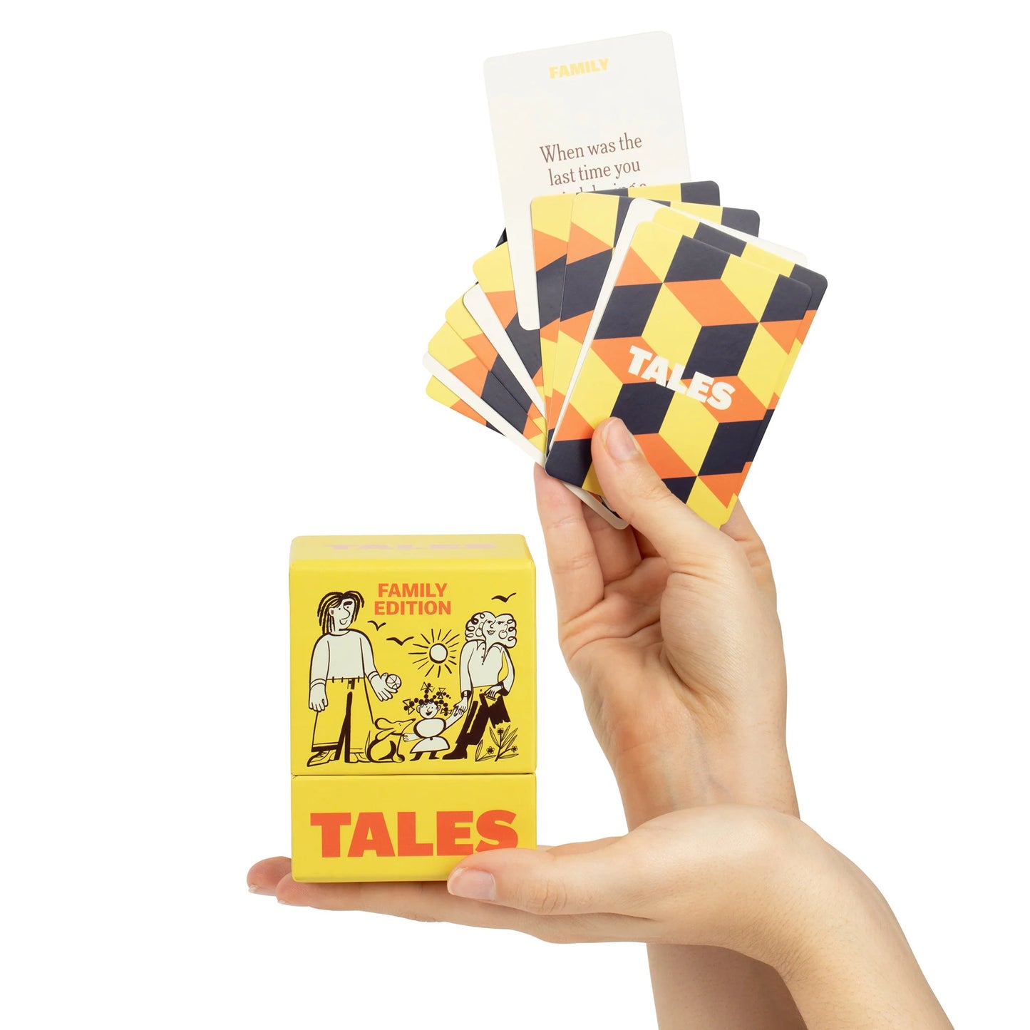 TALES Family Edition - 150 Conversation Cards for Family Games